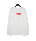 シュプリーム SUPREME 20AW Box Logo L/S Tee ボックスロゴ Tシャツ カットソー ロンT 長袖 M 白 ホワイト