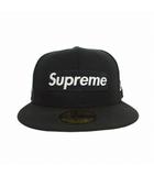 シュプリーム SUPREME 22AW ニューエラ New Era マネー ボックス ロゴ Money Box Logo キャップ 帽子 59FIFTY 7 5/8 (60.6cm) ブラック