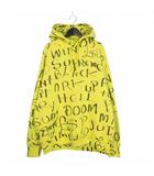 シュプリーム SUPREME 20AW Black Ark Hooded Sweatshirt ブラックアート フーディー パーカー 総柄 L イエロー 黄