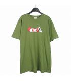 シュプリーム SUPREME 18FW Cat in the Hat Tee キャット・イン・ザ・ハット Tシャツ カットソー 半袖 L オリーブ