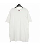 シュプリーム SUPREME S/S Pocket Tee ポケットTシャツ カットソー 半袖 L ホワイト 白