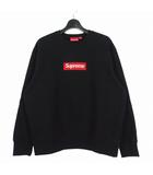 シュプリーム SUPREME 22AW Box Logo Crewneck ボックスロゴクルーネック スウェット トレーナー M ブラック 黒
