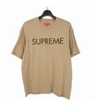 シュプリーム SUPREME 25SS Capital S/S Top Dark Tan キャピタル Tシャツ カットソー 半袖 S ベージュ