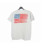 フルーツオブザルーム FRUIT OF THE LOOM ヴィンテージ USA ロゴプリントTシャツ バックプリント 半袖 カットソー L グレー
