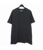 シュプリーム SUPREME ポケットTシャツ Pocket Tee 半袖 カットソー XL ブラック 黒