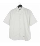 ダブルタップス WTAPS 26SS TXT 02 / SS / CTPL. BROADCLOTH. TEXTILE ストライプ シャツ 半袖 01 グレー 261WVDT-SHM05