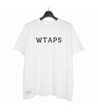 ダブルタップス WTAPS 24SS Academy / SS / Cotton. College Tシャツ カットソー 半袖 01 ホワイト 白 241ATDT-CSM21