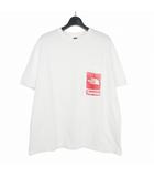 シュプリーム SUPREME ノースフェイス THE NORTH FACE 23SS プリンテッド ポケット Tシャツ カットソー 半袖 L 白 ホワイト NT02309