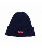 シュプリーム SUPREME 25SS オーバーダイド ビーニー Overdyed Beanie ボックスロゴ F 58㎝ ネイビー SUP-SS25-WEEK2-025