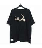 ダブルタップス WTAPS 19SS WISH SS / TEE. COTTON Tシャツ カットソー 半袖 03 ブラック 黒 191ATDT-CSM23