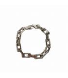 ルイヴィトン LOUIS VUITTON ブレスレット・チェーン モノグラム コリエチェーン バングル メタル L シルバー M64224
