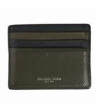 マイケルコース MICHAEL KORS クーパー ペブルレザー カードケース オリーブグリーン カーキ 36H8LRUD1T