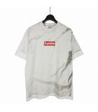 シュプリーム SUPREME × エムエムシックス メゾン マルジェラ MM6 Maison Margiela 24SS ボックス ロゴ Tシャツ カットソー 半袖 S 白 ホワイト