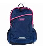 コールマン COLEMAN WALKER25 ウォーカー25 リュックサック バックパック ロゴ ナイロン 紺 ネイビー ピンク バッグ 鞄 かばん