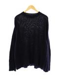 コモリ COMOLI 21AW カシミヤクルーネックニット セーター 長袖 ネイビー U03-06008 /KH