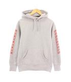 17SS Sleeve Arc Hooded Sweatshirt スリーブアークフーテッドスウェットシャツ プルオーバーパーカー 長袖 裏起毛 S グレー /KH