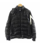 モンクレール MONCLER コーリーデール CORYDALE GIUBBOTTO ダウンジャケット ワッペン フード ナイロン アウター 3 黒 ブラック H20911A00101 68950 /AN10 ☆AA★