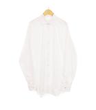 コモリ COMOLI 24AW ツイル ドレスシャツ 長袖 コットン 41 白 ホワイト A03-02009