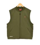22FW WINDSTOPPER WORK VEST ベスト ジップアップ フリース M カーキ