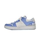 ジミーチュウ JIMMY CHOO フローレント グリッター スニーカー ローカット 44 青 ブルー ☆AA★