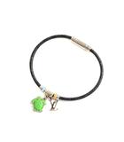 ルイヴィトン LOUIS VUITTON ブレスレット・キープ イット タートル LVモチーフ アクセサリー 黒 ブラック M8824D ☆AA★