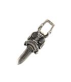 クロムハーツ CHROME HEARTS ダガー 10 チャーム トップ STERLING シルバー ☆AA★
