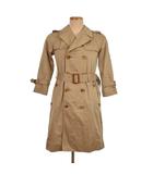 ドゥーズィエムクラス DEUXIEME CLASSE トレンチコート 裏地チェック 32 ベージュ 12-020-500-4060-1-0