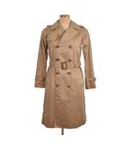 ドゥーズィエムクラス DEUXIEME CLASSE トレンチコート 裏地ストライプ 34 ベージュ 15-020-500-5010-3-0
