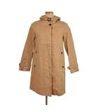 トラディショナルウェザーウェア Traditional Weatherwear DELVINE Aライン フーデッドコート 32 ベージュ L171APFCO0001DT