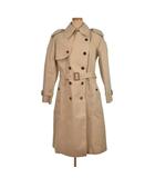 メゾンマルジェラ Maison Margiela マッキントッシュ MACKINTOSH 18SS コットン レーヨン トレンチコート ロング ダブル 40 ベージュ S29AH0042