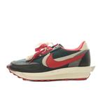 ナイキ NIKE × サカイ Sacai × アンダーカバー UNDERCOVER LDワッフル ミッドナイト スプルース LDWAFFLE LDWAFFLE midnight spruce スニーカー シューズ US10 28.0cm 黒 ブラック 赤 レッド DJ4877-300 /AN30