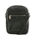 サンローラン パリ SAINT LAURENT PARIS ショルダーバッグ ロゴ レザー 黒 ブラック /AN6 ☆AA★