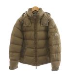 モンクレール MONCLER シェバリエ CHEVALIER ダウンジャケット フード ロゴ アウター 1 ベージュ /AN8 ☆AA★