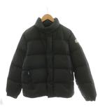 モンクレール MONCLER ベニス VENISE ダウンジャケット ロゴ ワッペン ナイロン アウター 1 黒 ブラック 41313 50 68959 /AN9 ☆AA★
