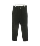 コモリ COMOLI 22SS コットンツイルパンツ ライダーパンツ デニムパンツ ジーンズ Gパン ジッパーフライ 2 黒 ブラック X01-03030 /AN26 ☆AA★