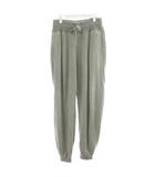 ロエベ LOEWE アナグラム スウェットパンツ ジョガーパンツ ロゴ 刺繍 カシミヤ混 M グレー S359Y1JX05 /AN27 ☆AA★