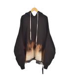 リックオウエンス Rick Owens CRATER HOODIE パーカー フーディー プルオーバー UNI 黒 ブラック DS02D2221-FSUN ☆AA★