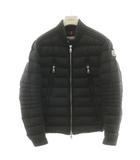 モンクレール MONCLER AMIOT ダウンジャケット ロゴ ワッペン アウター 1 黒 ブラック F20911A59700 68352 /AN18 ☆AA★