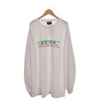 クリークアングラーズデバイス Creek Angler's Device Tシャツ 長袖 ロンT ロゴ プリント XL 白 ホワイト