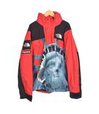 シュプリーム SUPREME ノースフェイス THE NORTH FACE 19AW Statue of Liberty Mountain Jacket ジャケット マウンテンパーカー M 赤 レッド NP61902I ☆AA★