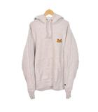 チャンピオン CHAMPION 700FILL リバースウィーブ パーカー フーディー ロゴ L グレー