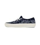 バンズ VANS SKATE AUTHENTIC PAISLEY NAVY MARSHMALLOW スケート オーセンティック ペイズリー スニーカー 29cm 紺 ネイビー VN0A5FC8FRP ■GY51