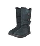 アグ オーストラリア UGG australia ベイリーボタン ムートンブーツ 23cm 黒 ブラック F19010D