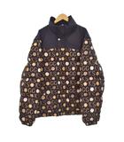 グッチ GUCCI ケンスコット Ken scott 21SS ダウンジャケット ダウンベスト 総柄 2way 48 黒 ブラック 644381 ☆AA★