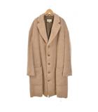 20AW アルパカ混 オーバーコート チェスターコート 52 ベージュ 627693 ☆AA★