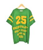 グッチ GUCCI ナンバリング Tシャツ 半袖 プリント XXS 緑 グリーン 660744 ☆AA★