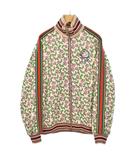 ドラえもん テクニカルジャージー ジャケット ブルゾン シェリーライン 花柄 L 白 ホワイト 656609 ☆AA★