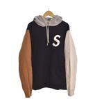 シュプリーム SUPREME 19SS S Logo Hooded Sweatshirt Sロゴ フーデッド スウェットシャツ パーカー M 黒 ブラック
