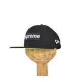 シュプリーム SUPREME ニューエラ NEW ERA 21AW 59FIFTY No Comp Box Logo ノー コンプ ボックスロゴ キャップ 帽子 7 5/8 60.6cm 黒 ブラック ☆AA★