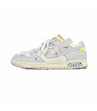 ナイキ NIKE Off-White Dunk Low 1 of 50 Lot.49 オフホワイト ダンク ロー ロット49 スニーカー US9.5 白 ホワイト DM1602-123